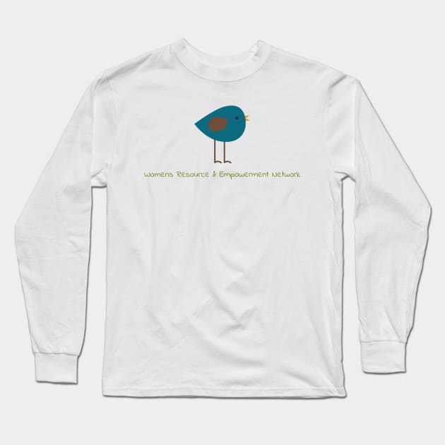 WREN Logo Long Sleeve T-Shirt by West Virginia Women Work